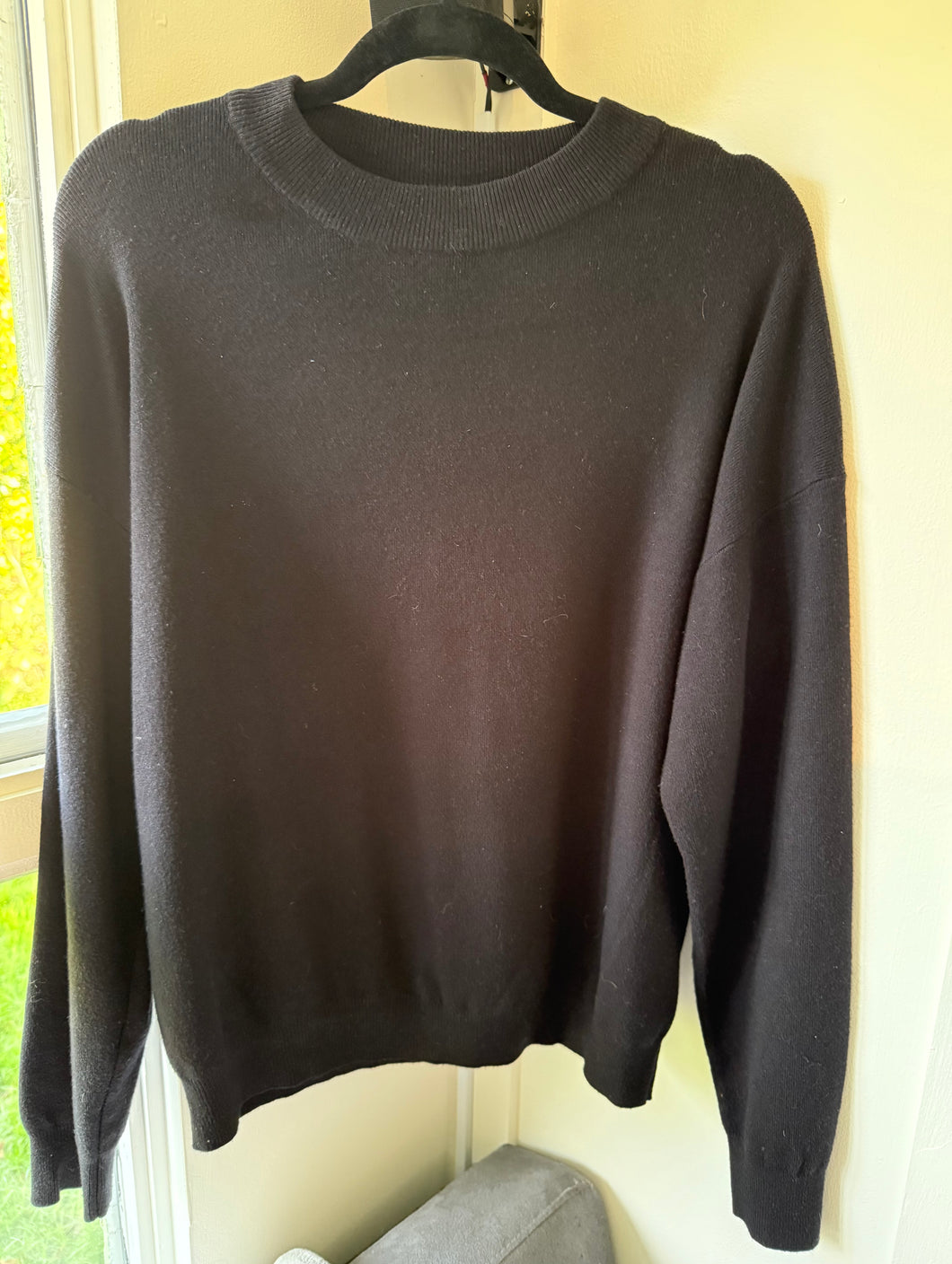 Diamanté angel wing jumper