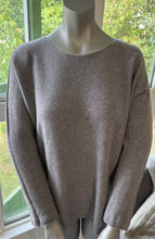 Load image into Gallery viewer, Grey soft knit jumper
