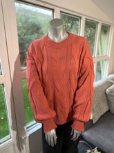 Load image into Gallery viewer, Light Knitted Jumper Sweater-Rust
