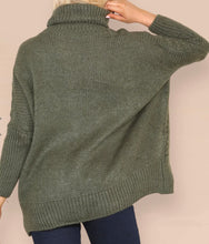 Load image into Gallery viewer, CABLE KNIT ROLLNECK JUMPER
