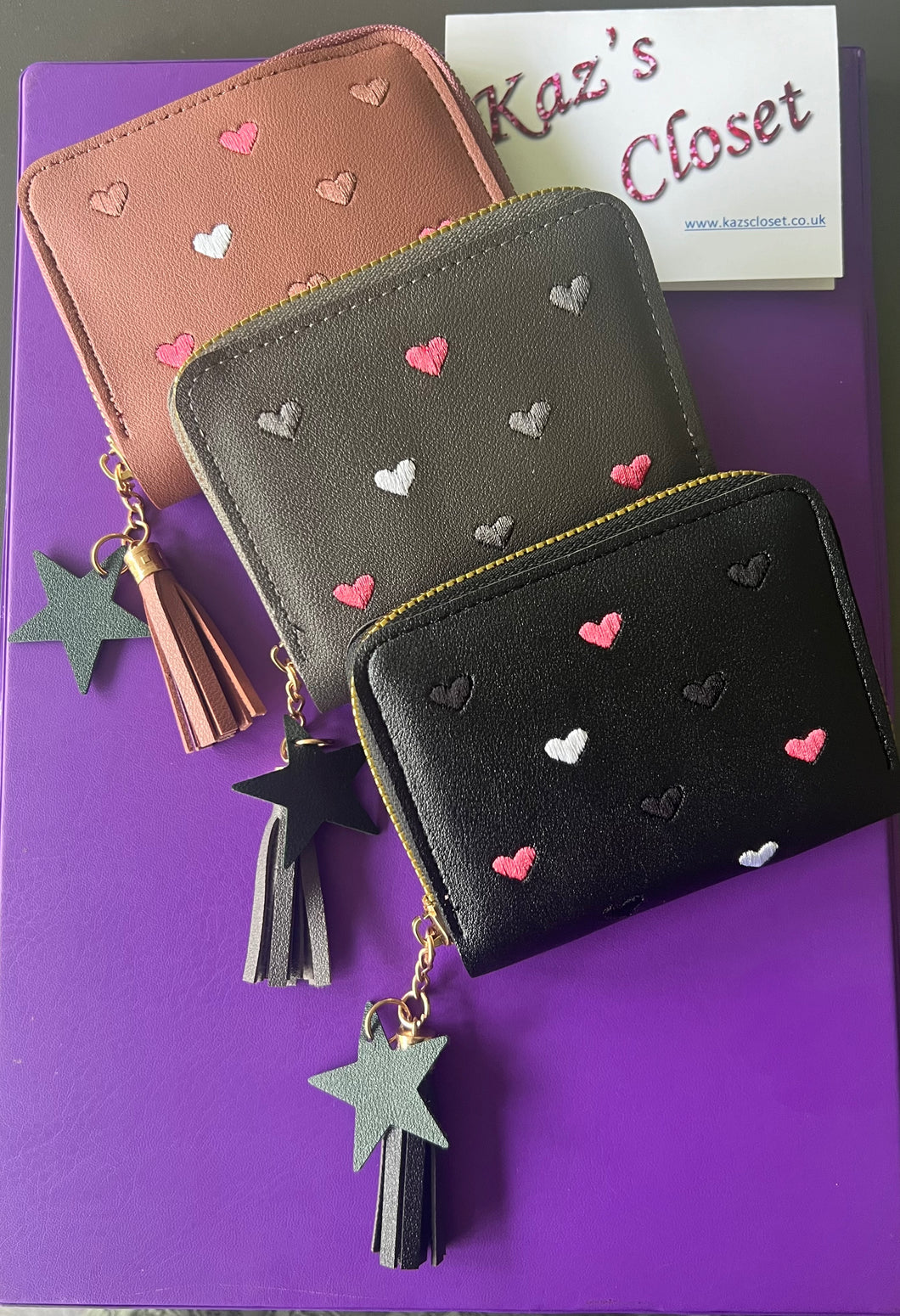 Heart purses