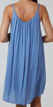 Load image into Gallery viewer, Denim Plaited Strap Cami Shift Dress
