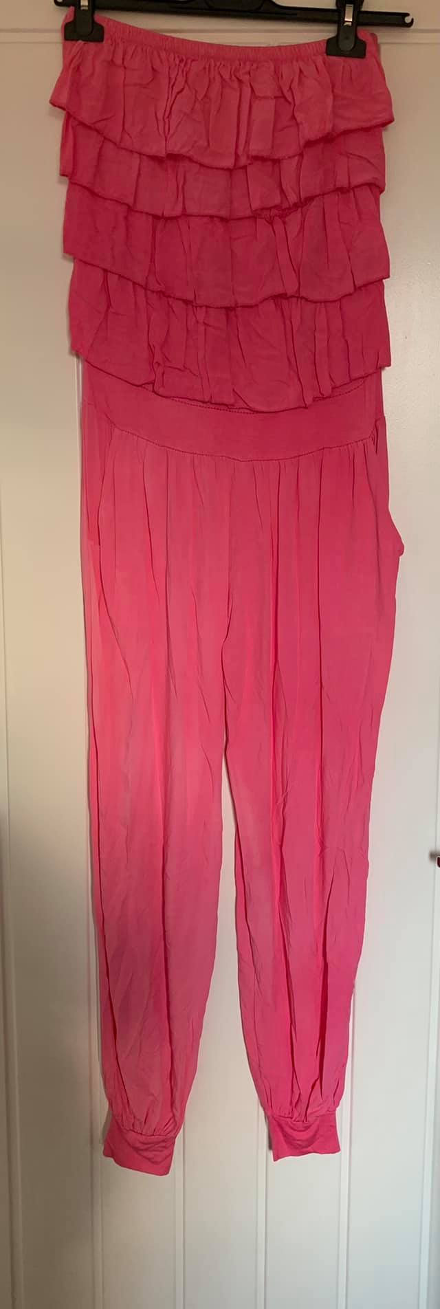 Pink jumpsuit