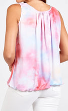 Load image into Gallery viewer, Tie dye printed balloon vest top

