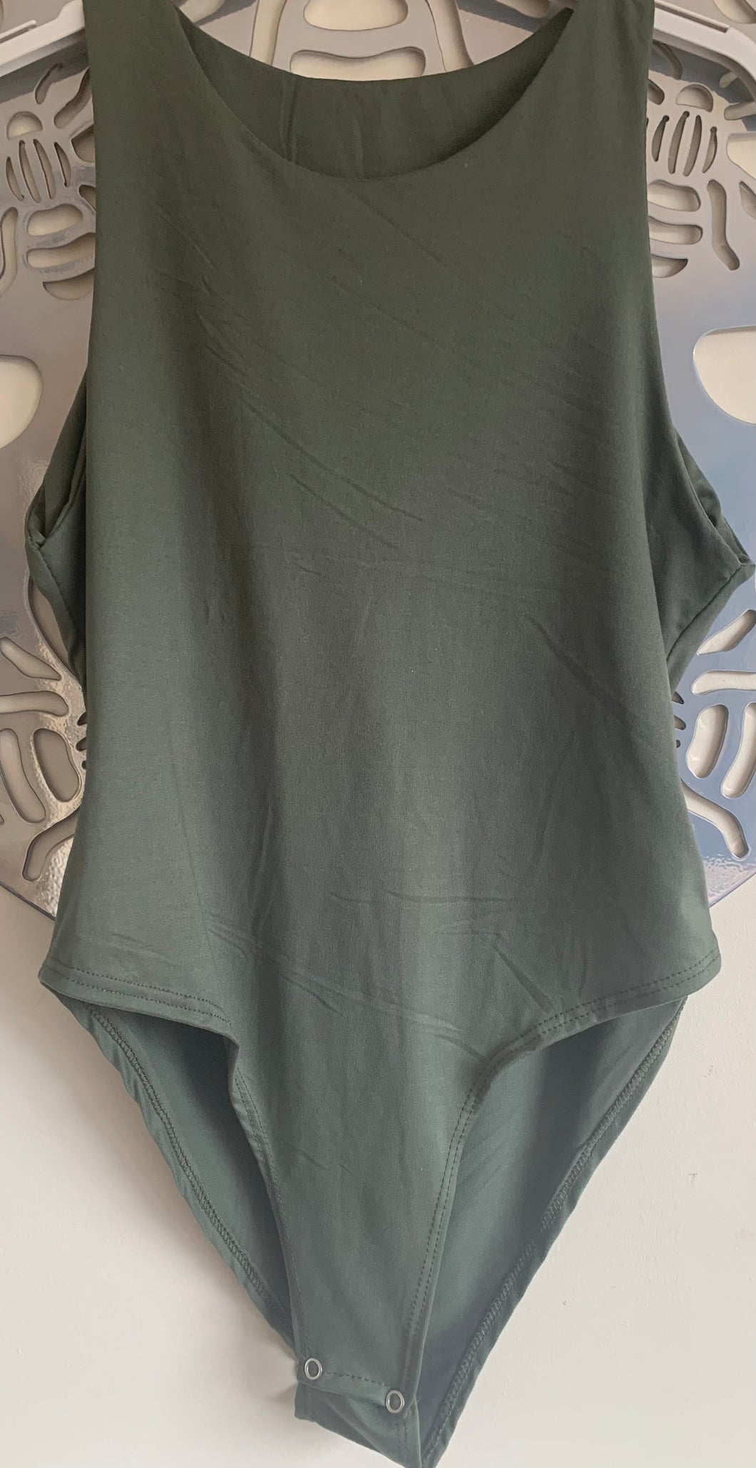 Khaki body suit